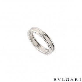Bvlgari 18k white gold B.zero1 Ring Size 65 AN852423 Bvlgari 18k white gold B.zero1 Ring Size 65 AN852423
